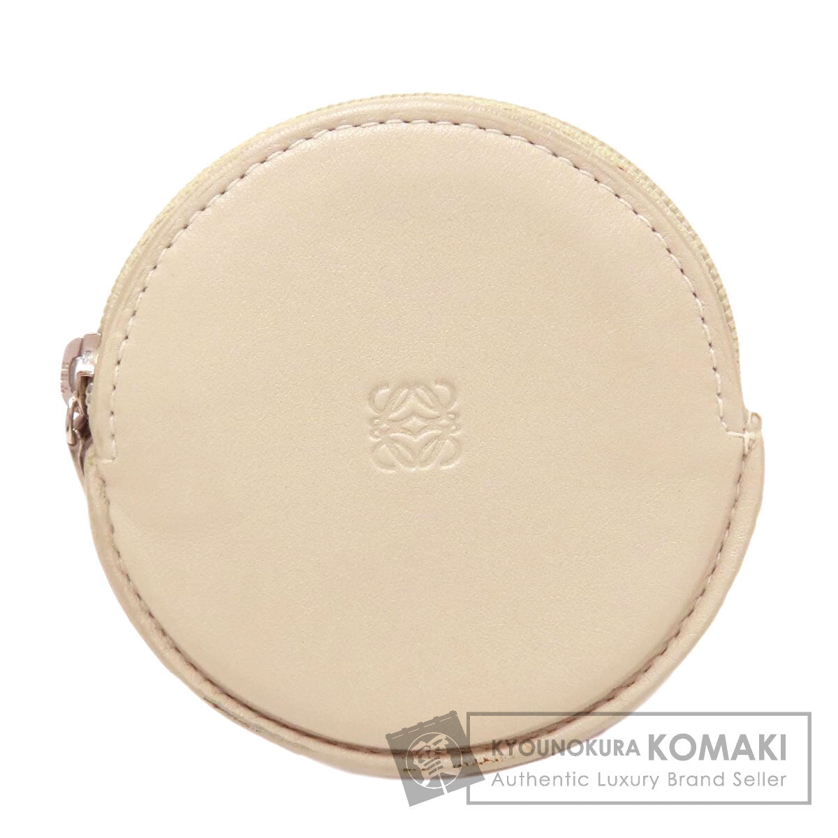 LOEWE anagram coin purse Leather Ladies [Used]