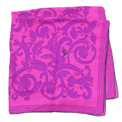 LOEWE logo Scarf Silk Ladies [Used]