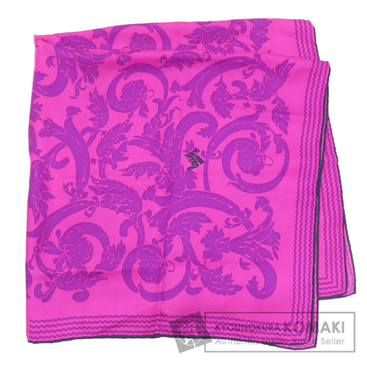 LOEWE logo Scarf Silk Ladies [Used]