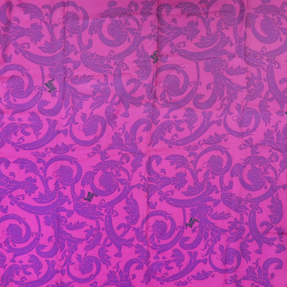 LOEWE logo Scarf Silk Ladies [Used]