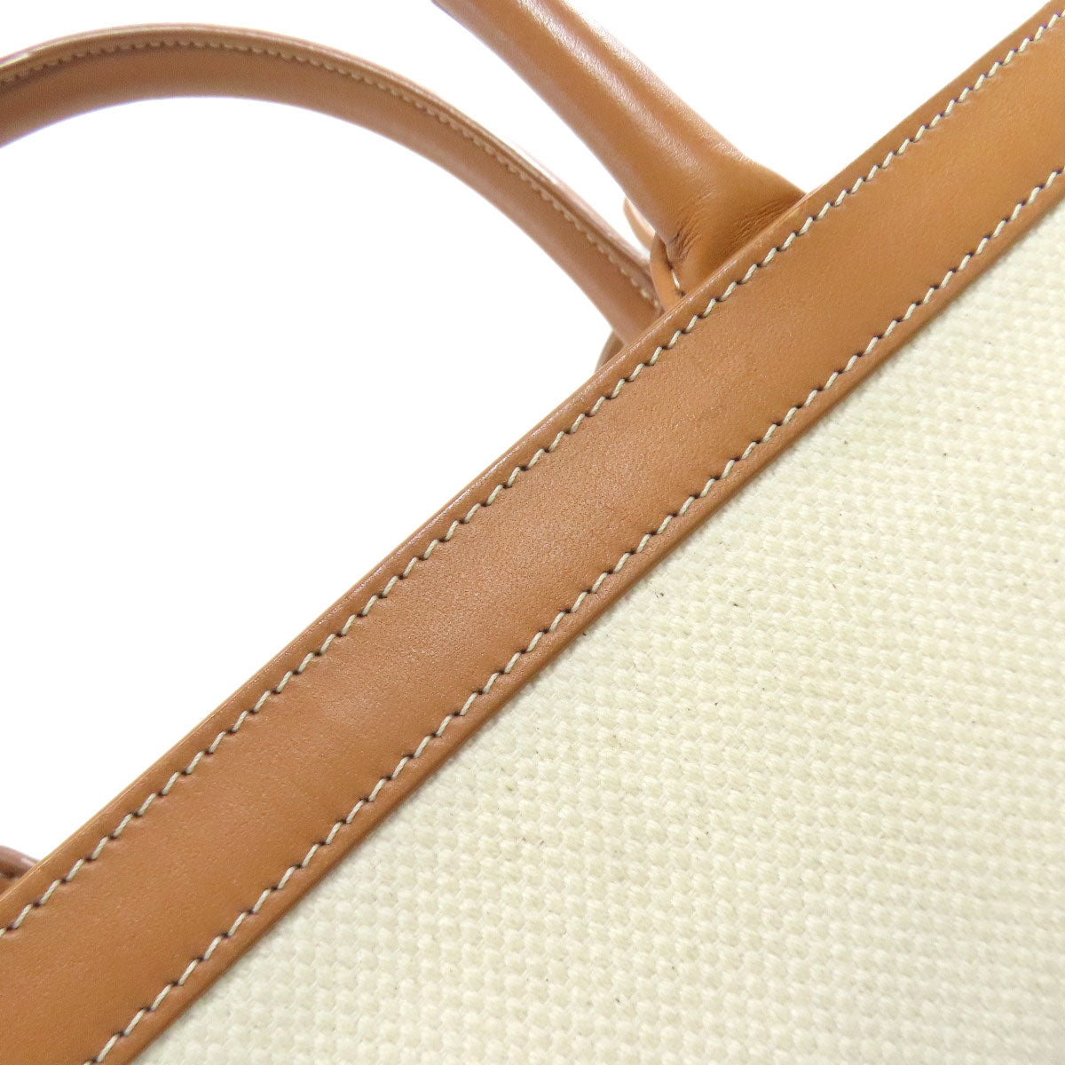 CELINE Vertical Cabas 2WAY Handbag Canvas Ladies [Used]