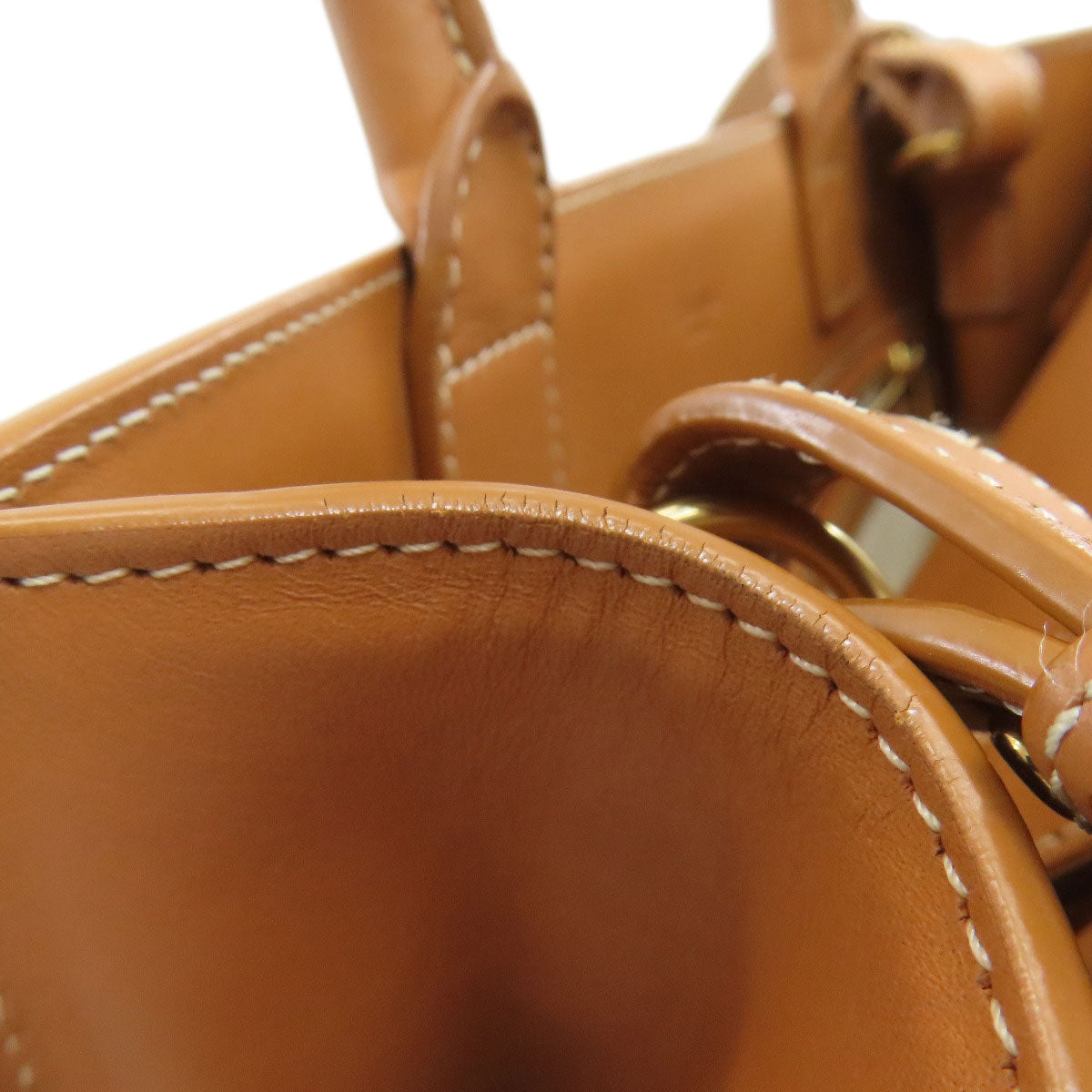 CELINE Vertical Cabas 2WAY Handbag Canvas Ladies [Used]