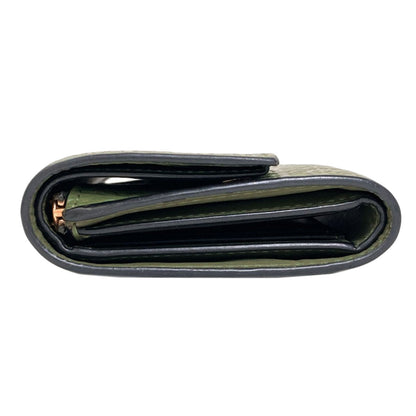 LOEWE Repeat Trifold Wallet Tri-fold wallet (with Coin Pocket) Calf Ladies [Used]