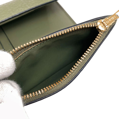 LOEWE Repeat Trifold Wallet Tri-fold wallet (with Coin Pocket) Calf Ladies [Used]