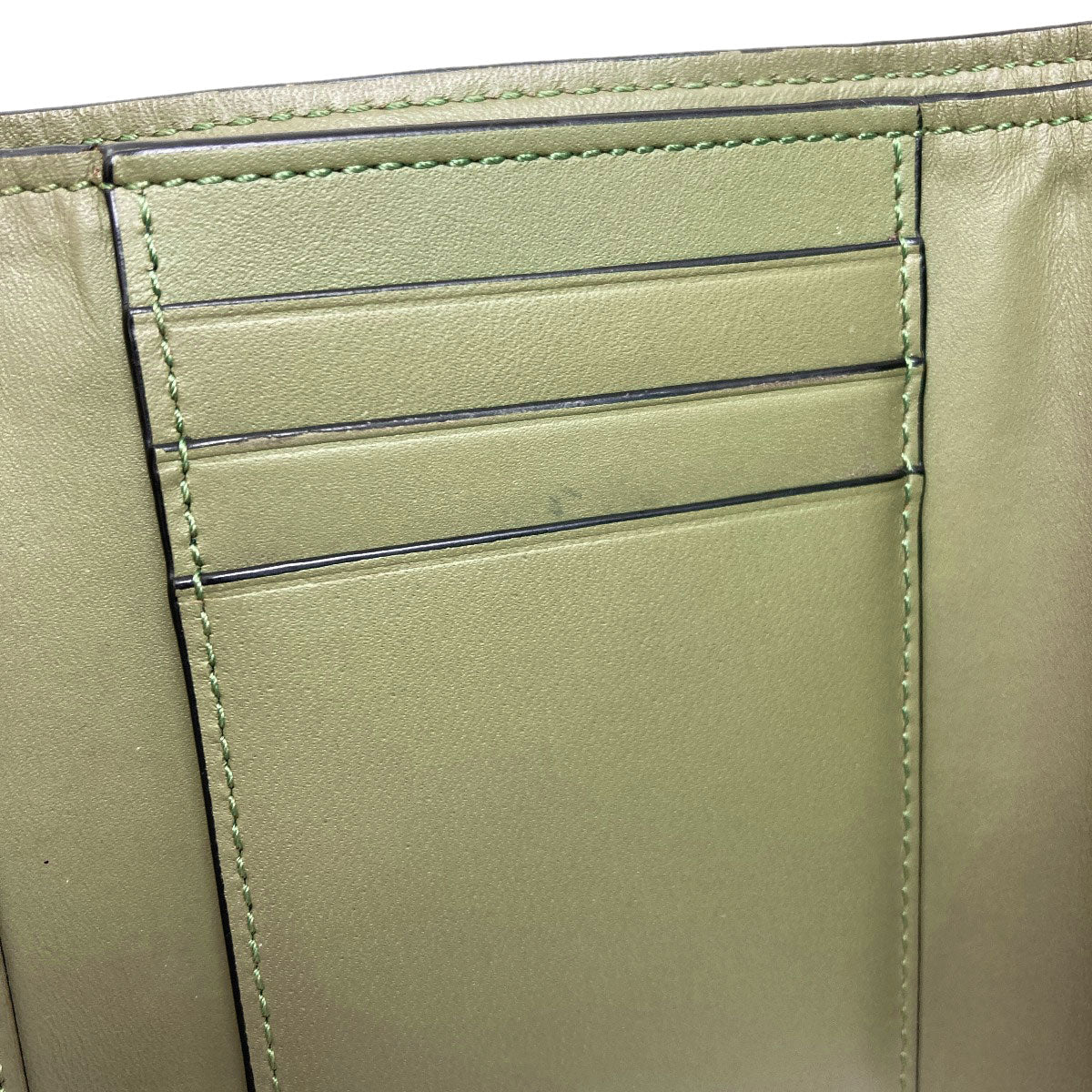 LOEWE Repeat Trifold Wallet Tri-fold wallet (with Coin Pocket) Calf Ladies [Used]