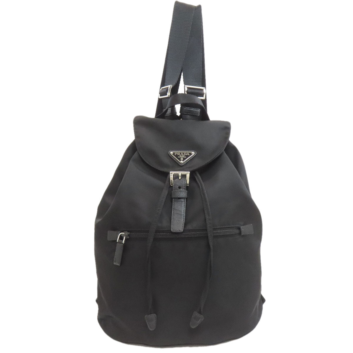 PRADA Logo Hardware Backpack Â· Daypack Nylon Ladies [Used]