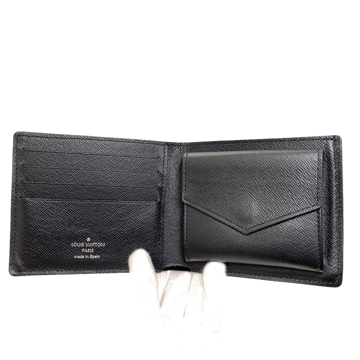 LOUIS VUITTON M62289 Portefeiulle Marco NM Bifold Wallet with Coin Pocket Epi Leather mens [Used]