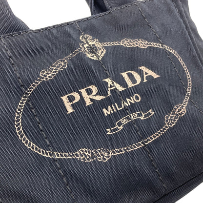 PRADA Canapa mini 2 WAY Handbag Canvas Ladies [Used]
