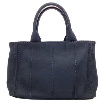 PRADA Canapa mini 2 WAY Handbag Canvas Ladies [Used]