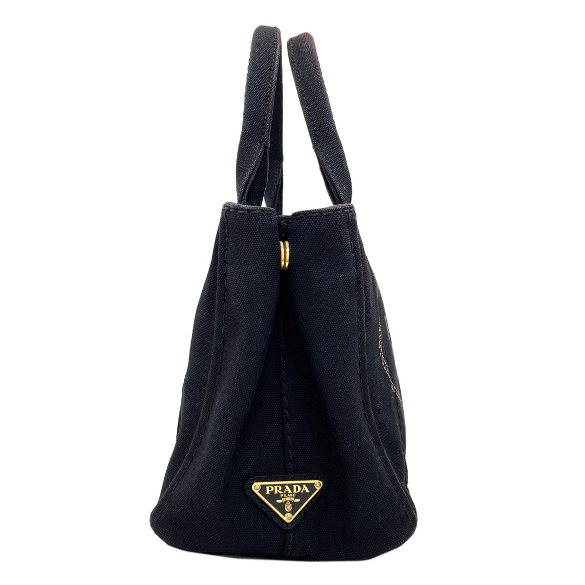 PRADA Canapa mini 2 WAY Handbag Canvas Ladies [Used]