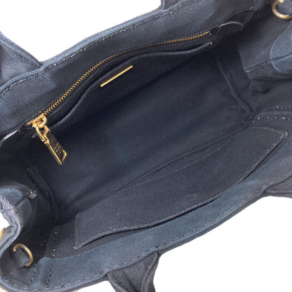 PRADA Canapa mini 2 WAY Handbag Canvas Ladies [Used]