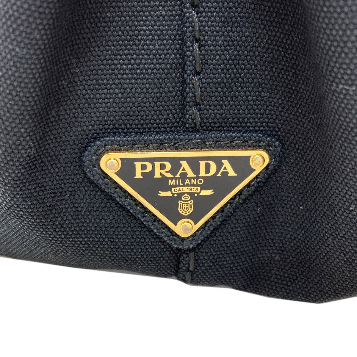 PRADA Canapa mini 2 WAY Handbag Canvas Ladies [Used]