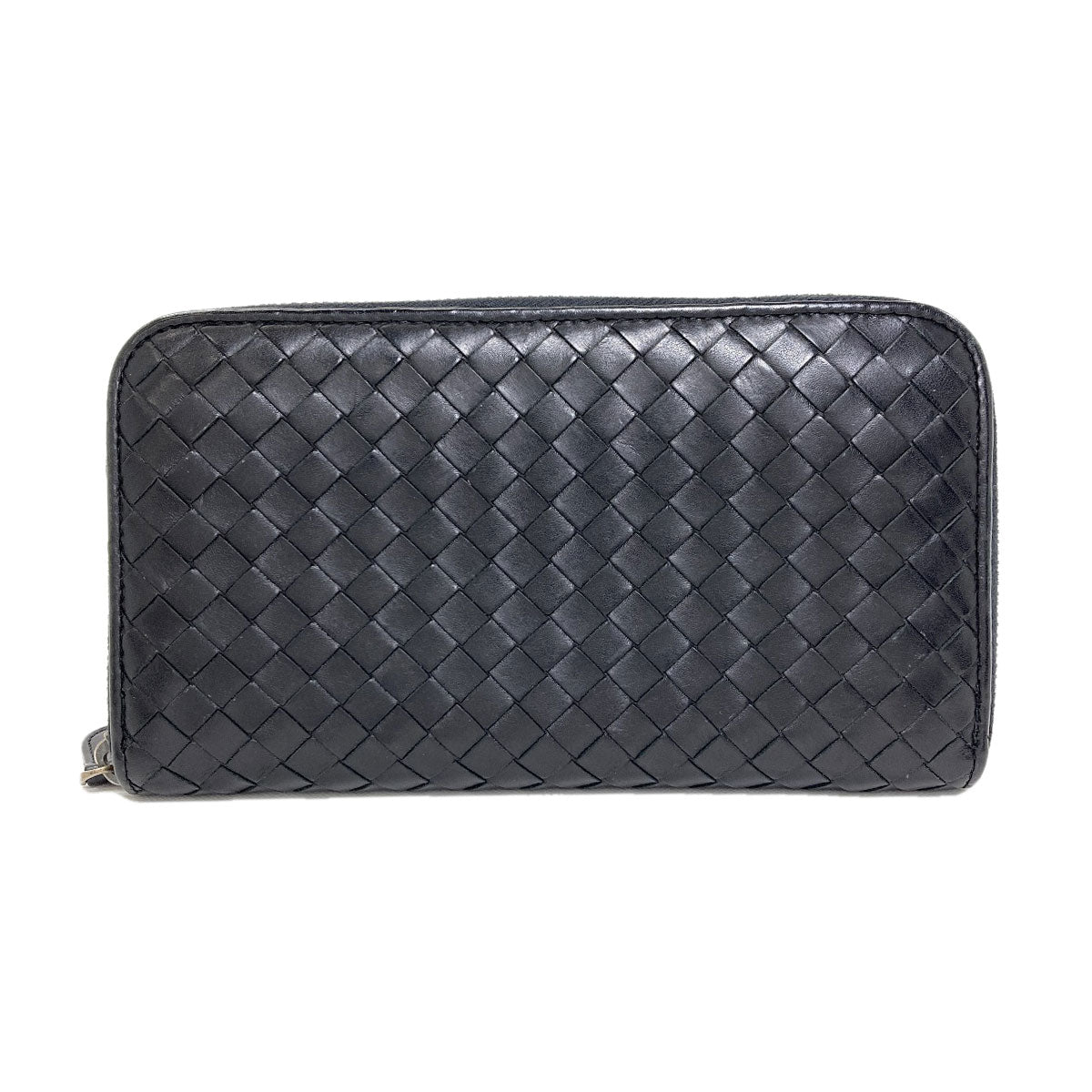 BOTTEGA VENETA Intrecciato Long wallet (with coin pocket) Calf Ladies [Used]