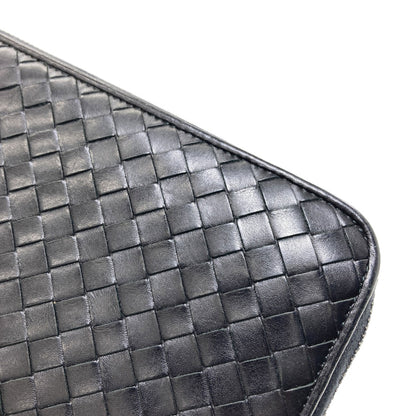 BOTTEGA VENETA Intrecciato Long wallet (with coin pocket) Calf Ladies [Used]