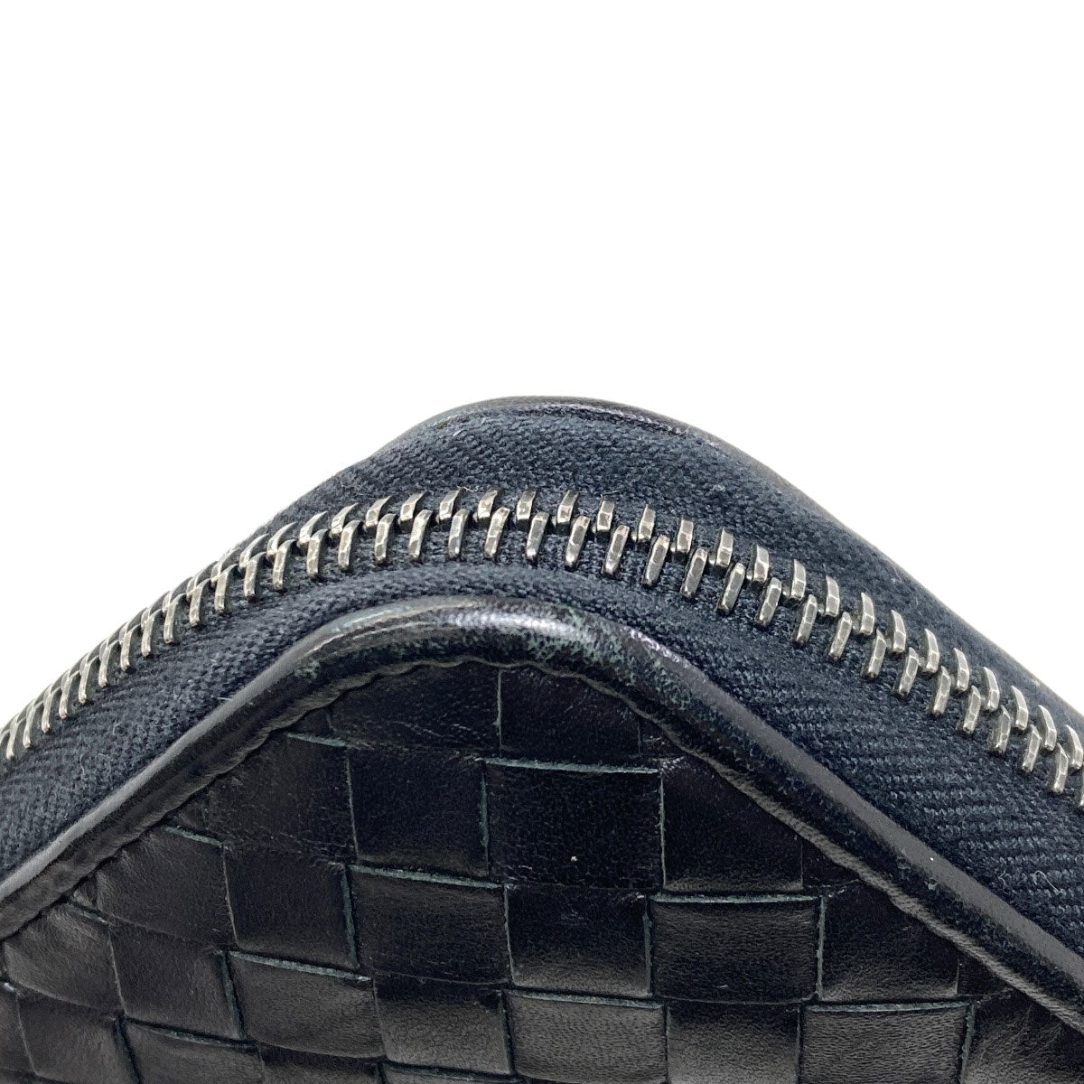 BOTTEGA VENETA Intrecciato Long wallet (with coin pocket) Calf Ladies [Used]