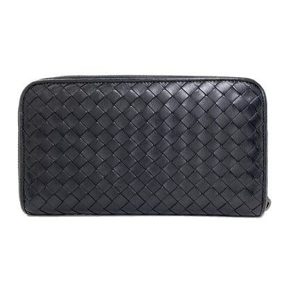 BOTTEGA VENETA Intrecciato Long wallet (with coin pocket) Calf Ladies [Used]