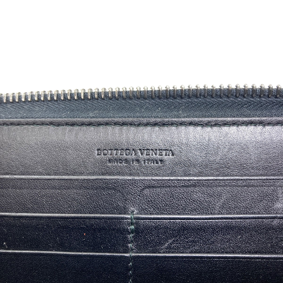BOTTEGA VENETA Intrecciato Long wallet (with coin pocket) Calf Ladies [Used]