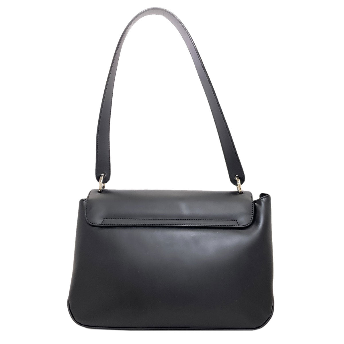 Salvatore Ferragamo logo Shoulder Bag Leather Ladies [Used]