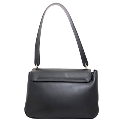 Salvatore Ferragamo logo Shoulder Bag Leather Ladies [Used]