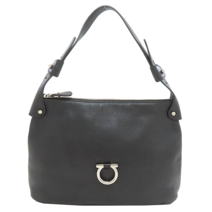 Salvatore Ferragamo one belt GanciniHardware Shoulder Bag Leather Ladies [Used]