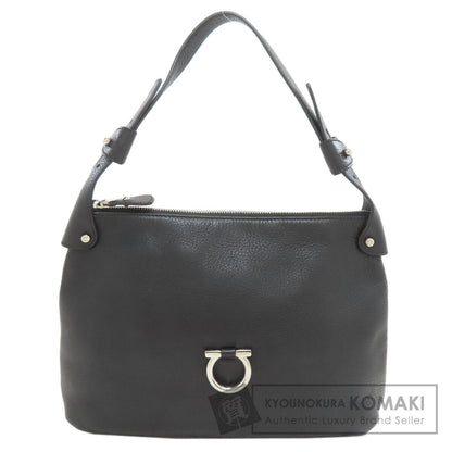 Salvatore Ferragamo one belt GanciniHardware Shoulder Bag Leather Ladies [Used]