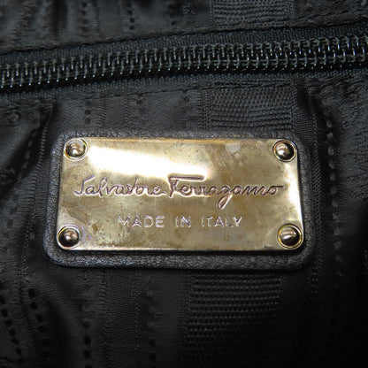Salvatore Ferragamo one belt GanciniHardware Shoulder Bag Leather Ladies [Used]