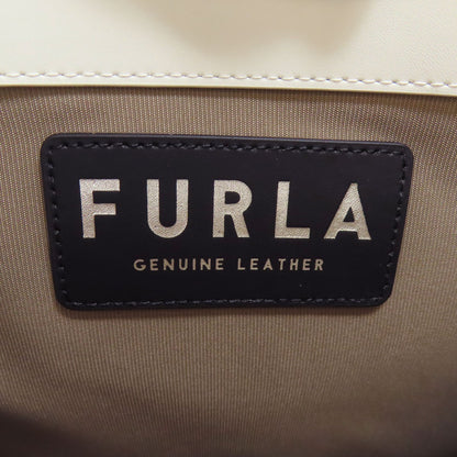 Furla Arch logo 2WAY Handbag Leather Ladies [Used]