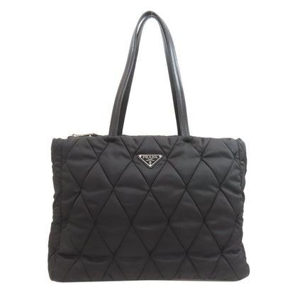 PRADA Logo hardware quilting Tote Bag Nylon Ladies [Used]