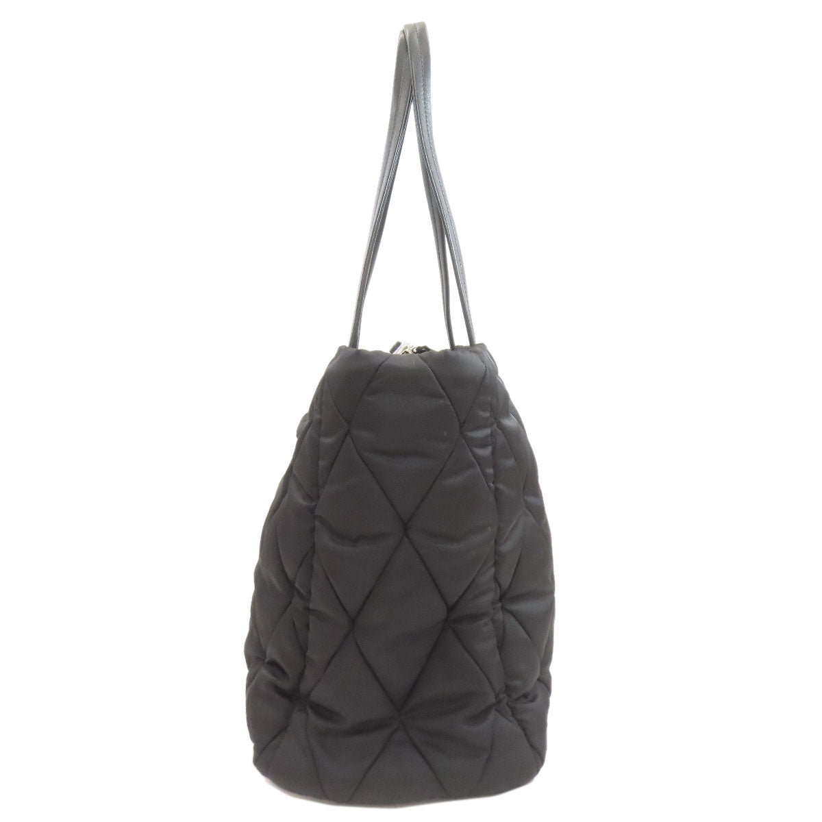 PRADA Logo hardware quilting Tote Bag Nylon Ladies [Used]