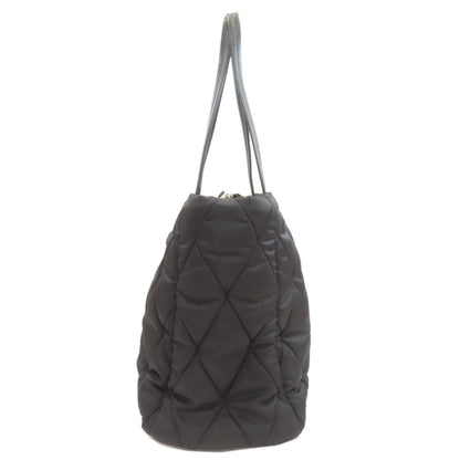PRADA Logo hardware quilting Tote Bag Nylon Ladies [Used]