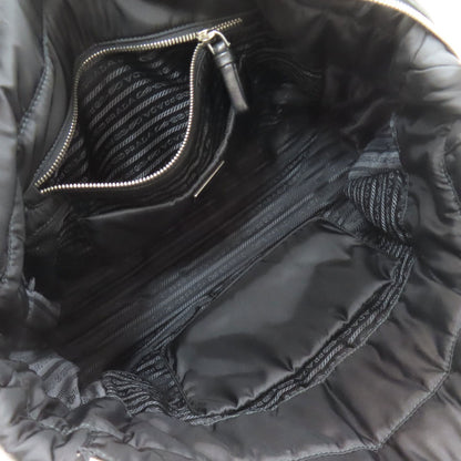 PRADA Logo hardware quilting Tote Bag Nylon Ladies [Used]