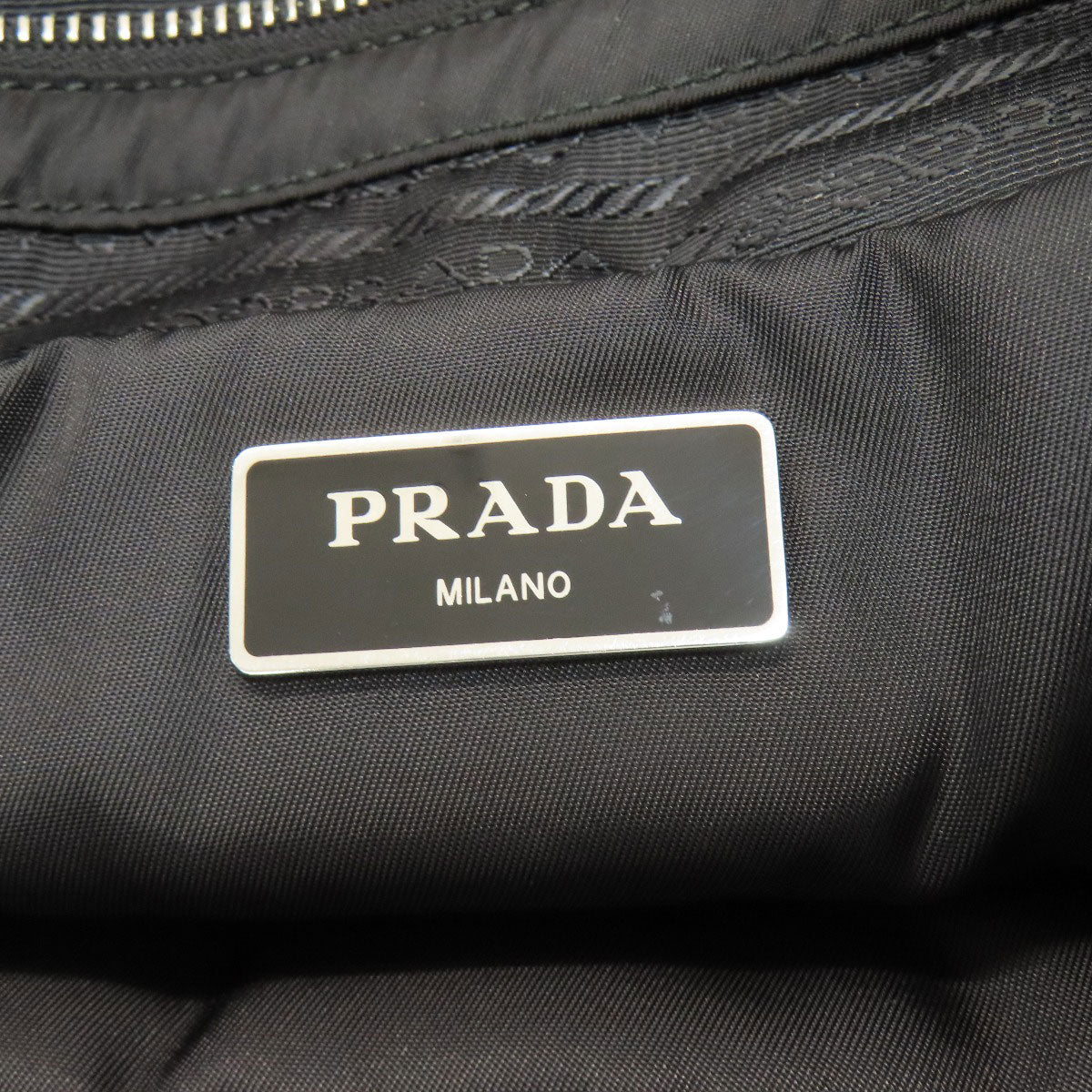 PRADA Logo hardware quilting Tote Bag Nylon Ladies [Used]