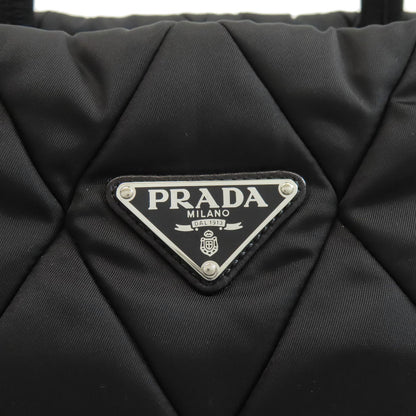 PRADA Logo hardware quilting Tote Bag Nylon Ladies [Used]