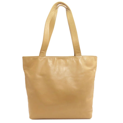 CHANEL COCO Mark GoldHardware Tote Bag Calf Ladies [Used]