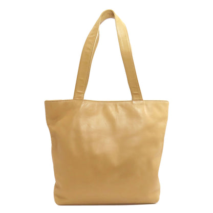 CHANEL COCO Mark GoldHardware Tote Bag Calf Ladies [Used]