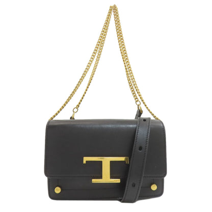 TODS T Timeless 2WAY Shoulder Bag Leather Ladies [Used]