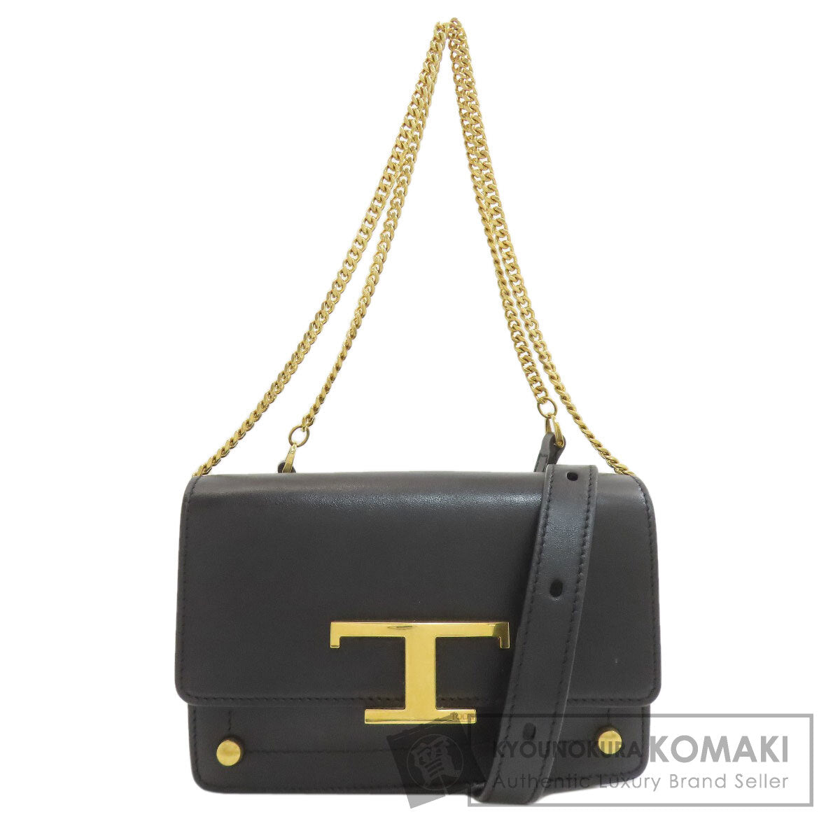 TODS T Timeless 2WAY Shoulder Bag Leather Ladies [Used]