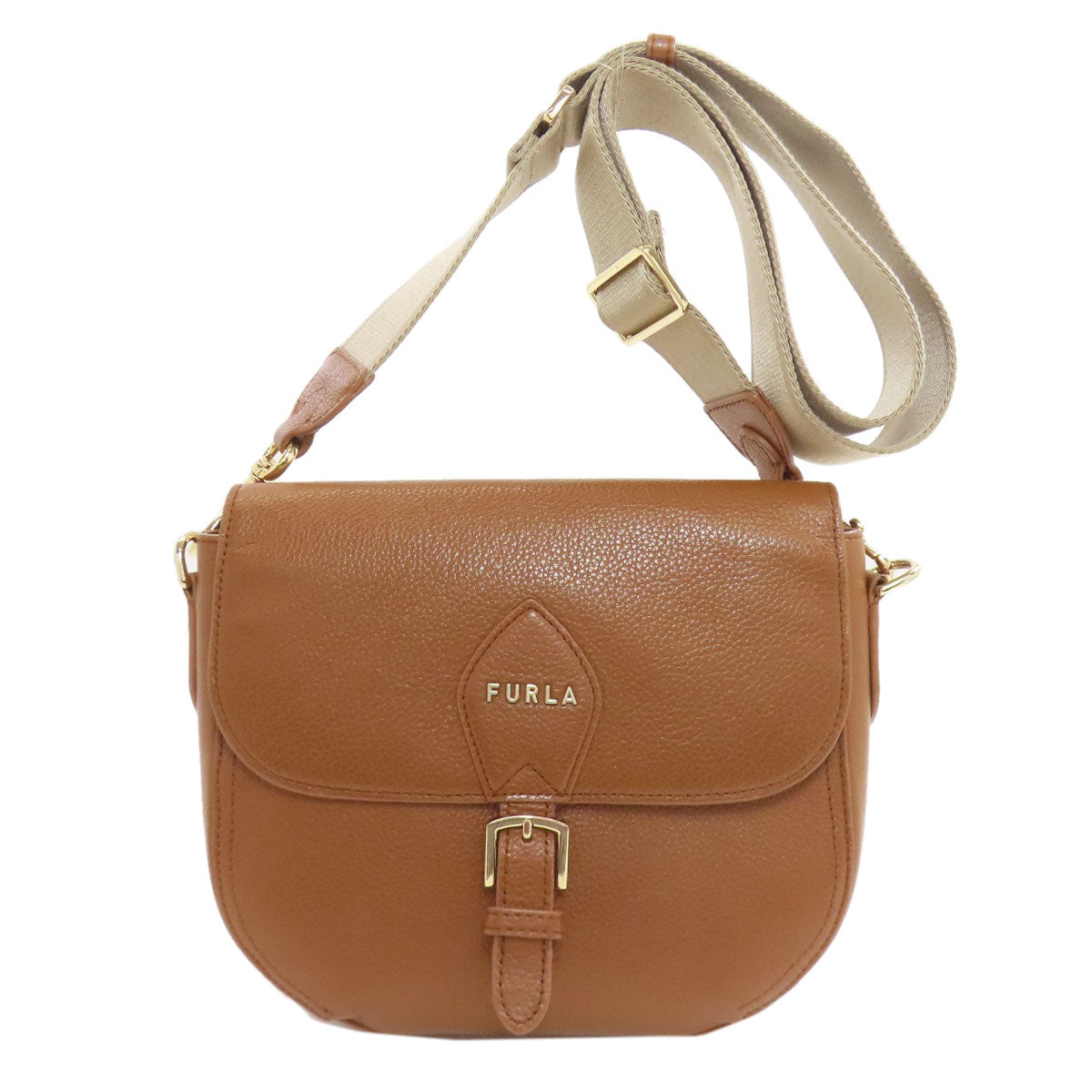 Furla Urania Shoulder Bag Leather Ladies [Used]