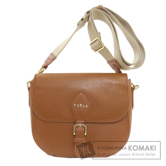 Furla Urania Shoulder Bag Leather Ladies [Used]