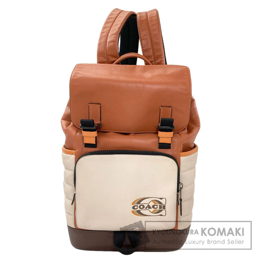 COACH CE542 Track Backpack - Quilted and Coach Stamp Backpack Â· Daypack Leather mens [Used]