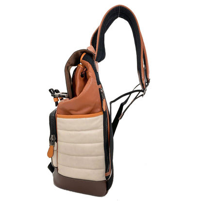 COACH CE542 Track Backpack - Quilted and Coach Stamp Backpack Â· Daypack Leather mens [Used]
