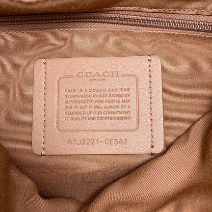 COACH CE542 Track Backpack - Quilted and Coach Stamp Backpack Â· Daypack Leather mens [Used]