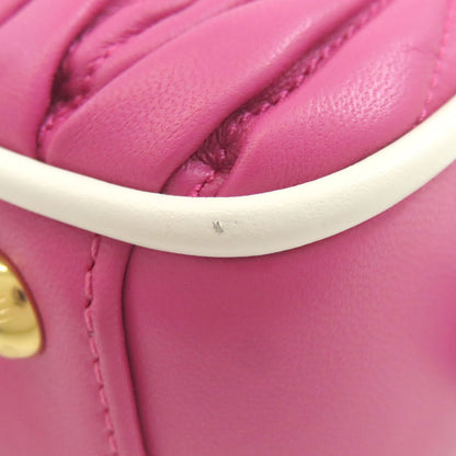 MIUMIU Arcadi Matelasse 2WAY Handbag Calf Ladies [Used]