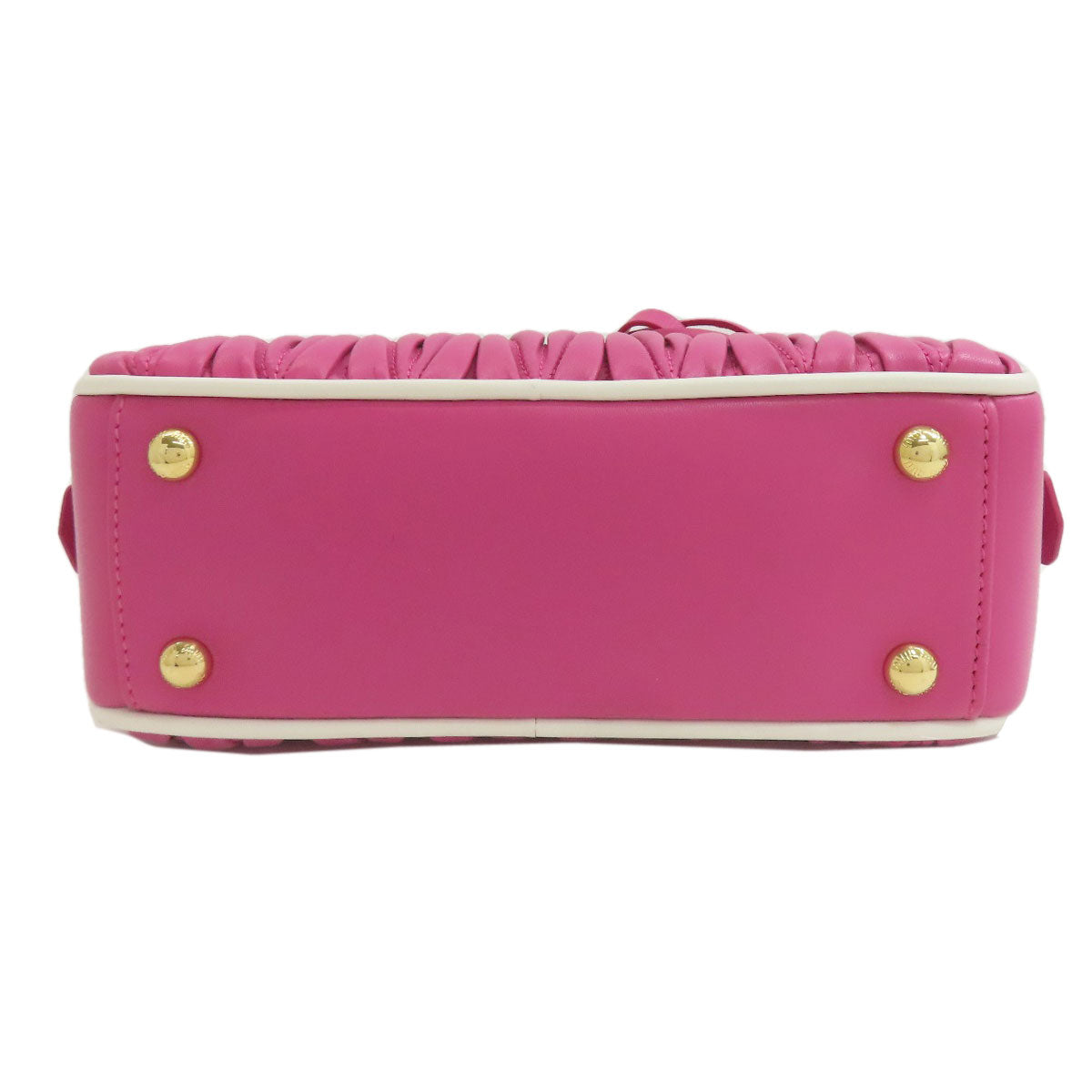 MIUMIU Arcadi Matelasse 2WAY Handbag Calf Ladies [Used]