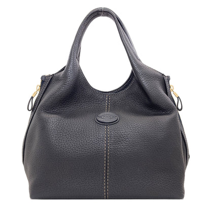 TODS logo Handbag Leather Ladies [Used]