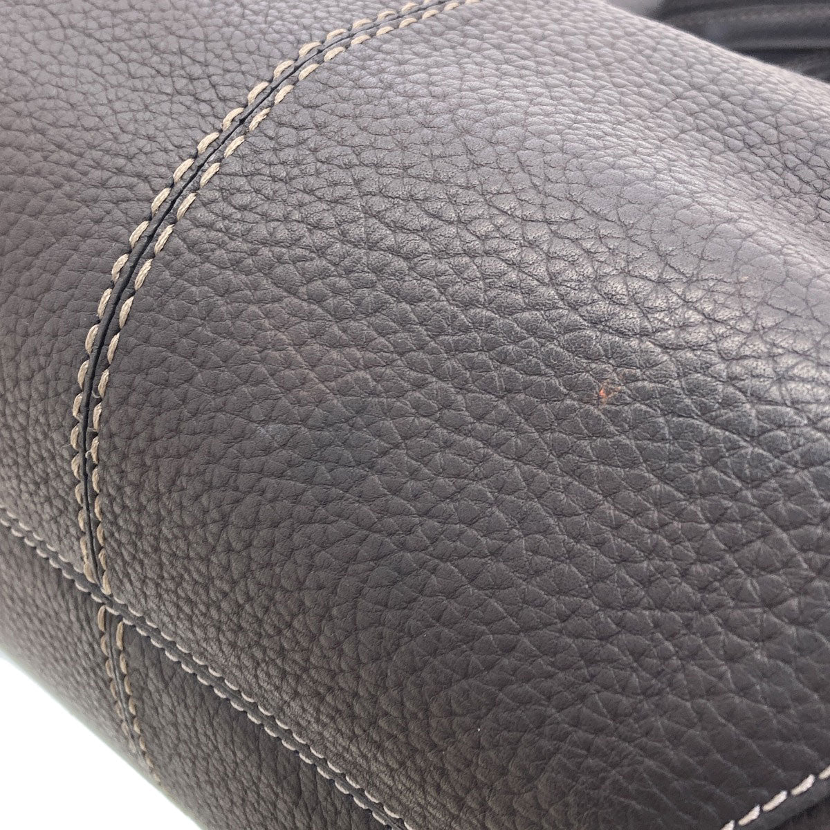 TODS logo Handbag Leather Ladies [Used]