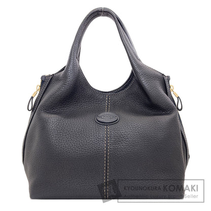 TODS logo Handbag Leather Ladies [Used]