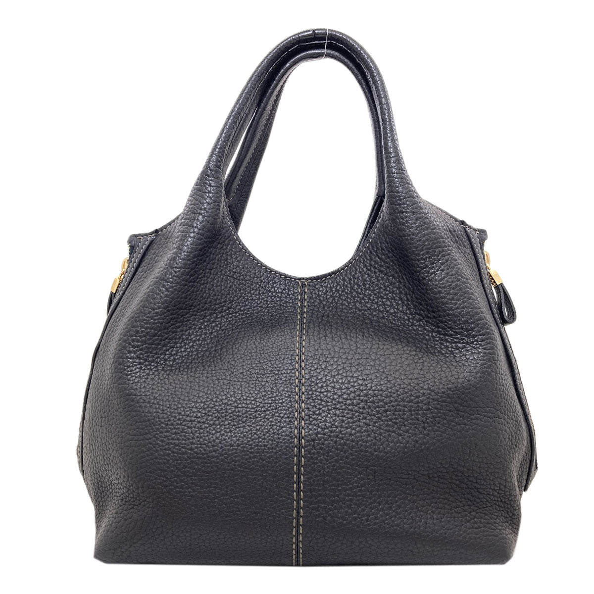TODS logo Handbag Leather Ladies [Used]