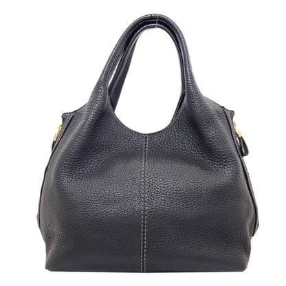 TODS logo Handbag Leather Ladies [Used]