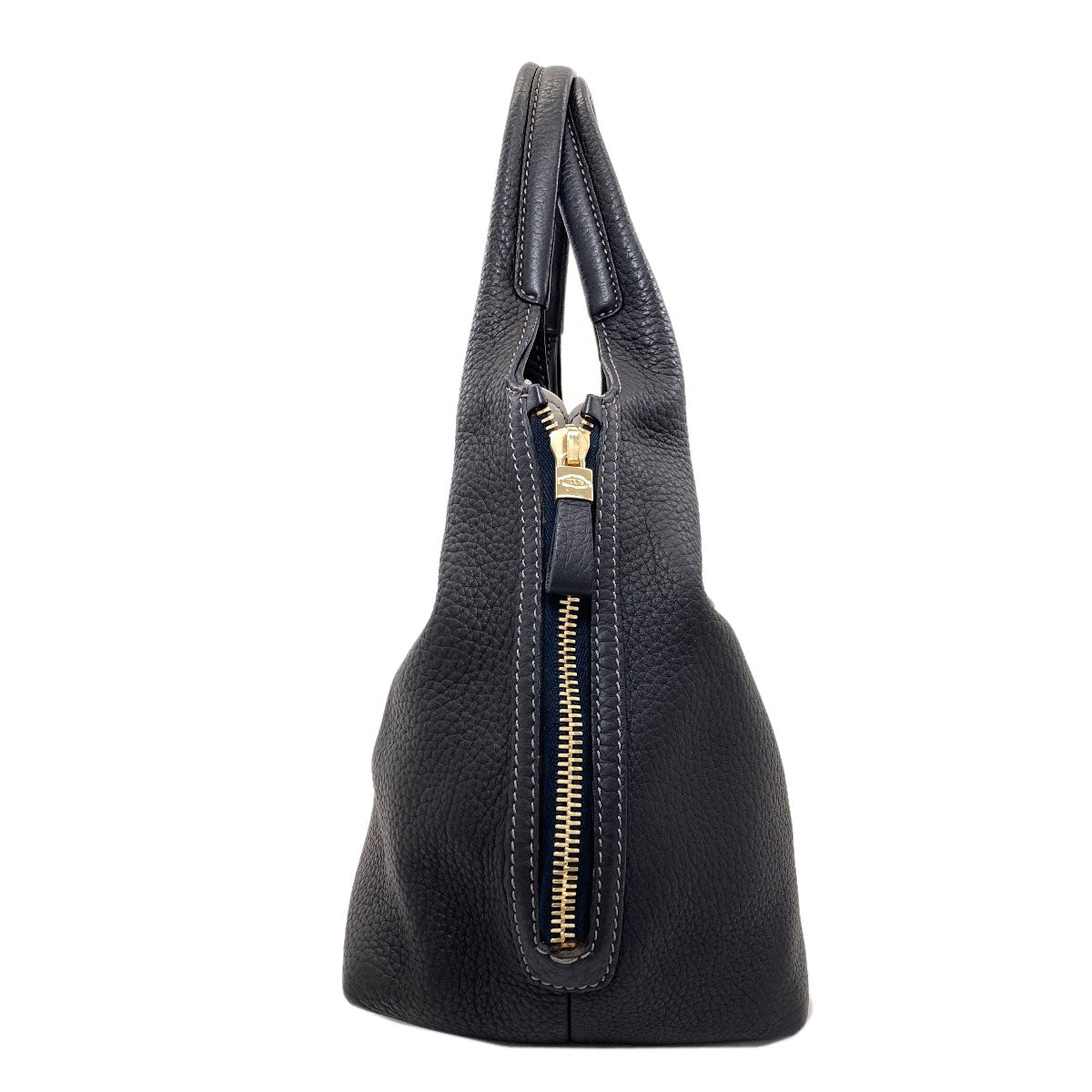 TODS logo Handbag Leather Ladies [Used]